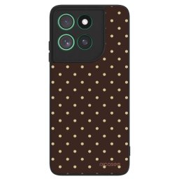 ULTIMATE CASE Motorola Moto G57 Power - készülékre - Vanilla Dots & Chocolate