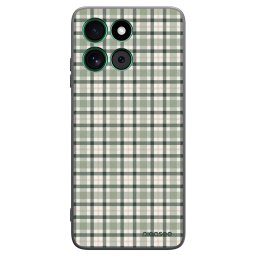 Fekete szilikon tok az alábbi mobiltelefonokra Motorola Moto G57 Power - Sage Tartan