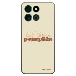 Fekete szilikon tok az alábbi mobiltelefonokra Motorola Moto G57 Power - Hey there pumpkin