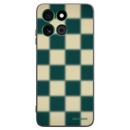 Fekete szilikon tok az alábbi mobiltelefonokra Motorola Moto G57 Power - Shadow Chess