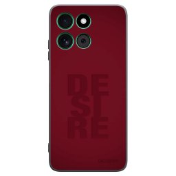 Fekete szilikon tok az alábbi mobiltelefonokra Motorola Moto G57 Power - Desire