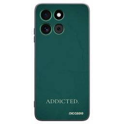 Fekete szilikon tok az alábbi mobiltelefonokra Motorola Moto G57 Power - Addicted