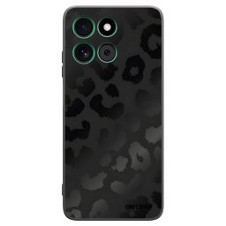 Fekete szilikon tok az alábbi mobiltelefonokra Motorola Moto G57 Power - Midnight Leopard