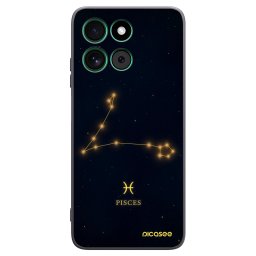 Fekete szilikon tok az alábbi mobiltelefonokra Motorola Moto G57 Power - PISCES