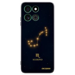 Fekete szilikon tok az alábbi mobiltelefonokra Motorola Moto G57 Power - SCORPIO