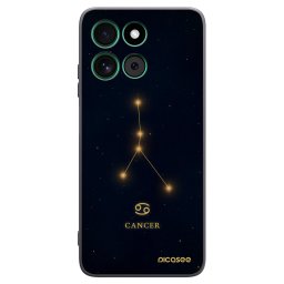 Fekete szilikon tok az alábbi mobiltelefonokra Motorola Moto G57 Power - CANCER