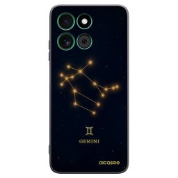 Fekete szilikon tok az alábbi mobiltelefonokra Motorola Moto G57 Power - GEMINI