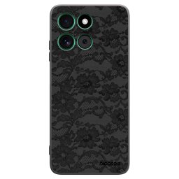 Fekete szilikon tok az alábbi mobiltelefonokra Motorola Moto G57 Power - Dark Elegance