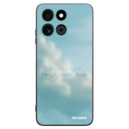 Fekete szilikon tok az alábbi mobiltelefonokra Motorola Moto G57 Power - CHASiNG LIGHT
