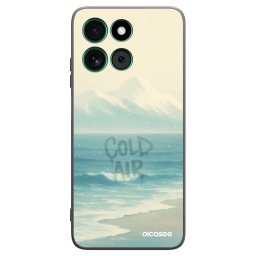 Fekete szilikon tok az alábbi mobiltelefonokra Motorola Moto G57 Power - COLD AIR