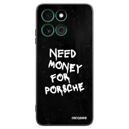 Fekete szilikon tok az alábbi mobiltelefonokra Motorola Moto G57 Power - Black Dollar