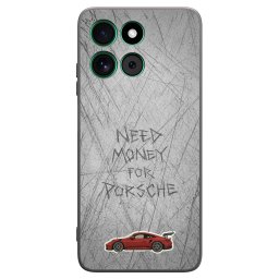 Fekete szilikon tok az alábbi mobiltelefonokra Motorola Moto G57 Power - Garage Scratch