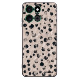 Fekete szilikon tok az alábbi mobiltelefonokra Motorola Moto G57 Power - Inked