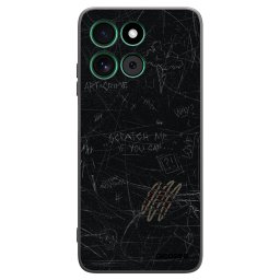 Fekete szilikon tok az alábbi mobiltelefonokra Motorola Moto G57 Power - SCRATCH
