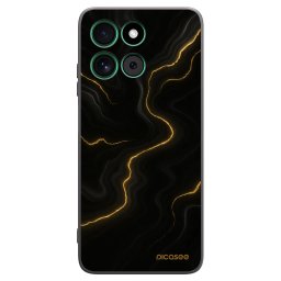 Fekete szilikon tok az alábbi mobiltelefonokra Motorola Moto G57 Power - Thunder