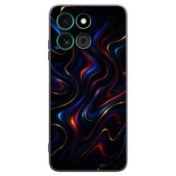 Fekete szilikon tok az alábbi mobiltelefonokra Motorola Moto G57 Power - Noir