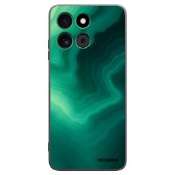 Fekete szilikon tok az alábbi mobiltelefonokra Motorola Moto G57 Power - Malachite