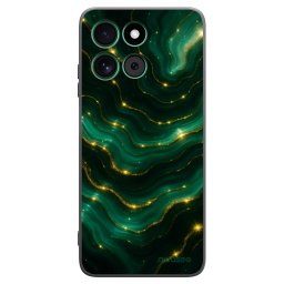 Fekete szilikon tok az alábbi mobiltelefonokra Motorola Moto G57 Power - Emerald