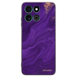 Fekete szilikon tok az alábbi mobiltelefonokra Motorola Moto G57 Power - Purple
