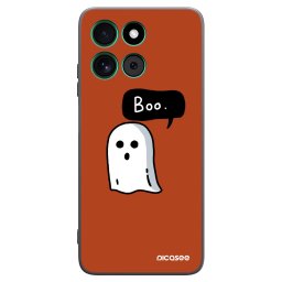 Fekete szilikon tok az alábbi mobiltelefonokra Motorola Moto G57 Power - Boo