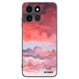 Fekete szilikon tok az alábbi mobiltelefonokra Motorola Moto G57 Power - Sunset