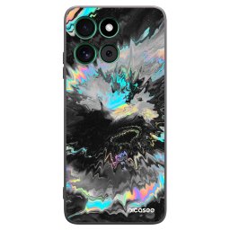 Fekete szilikon tok az alábbi mobiltelefonokra Motorola Moto G57 Power - Magnetic