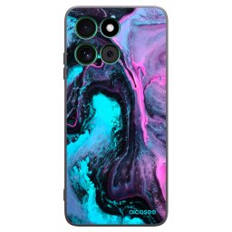 Fekete szilikon tok az alábbi mobiltelefonokra Motorola Moto G57 Power - Lean 2