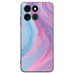 Fekete szilikon tok az alábbi mobiltelefonokra Motorola Moto G57 Power - Pink liquid