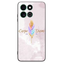Fekete szilikon tok az alábbi mobiltelefonokra Motorola Moto G57 Power - Carpe Diem