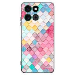 Fekete szilikon tok az alábbi mobiltelefonokra Motorola Moto G57 Power - Colorful roof