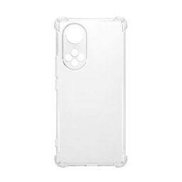 Szilikon telefonvédő (ütésállóság, légpárnás sarok) ÁTLÁTSZÓ Honor 50, Huawei Nova 9