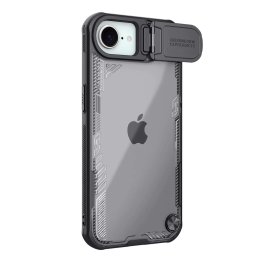 Nillkin Iceblade Prop Apple iPhone 17e / 16e mágneses műanyag hátlap tok kameravédelemmel, MagSafe, fekete