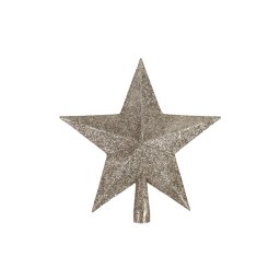 Karácsonyfa csúcsdísz csillag GLIMORA 22 cm, arany