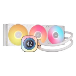 Corsair iCUE LINK TITAN 360 RX LCD Liquid CPU Cooler White
