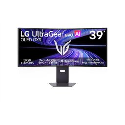 LG Ívelt OLED 330Hz Gaming monitor 39" 39GX950B, 5120x2160, 21:9, 335cd/m2, 0,03ms, 2xHDMI/DisplayPort/2xUSB/USB-C