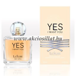 Luxure Yes I Want You Women EDP 100ml / Emporio Armani Because It's You parfüm utánzat