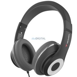 Headphones Verbatim TruSound USB-C black 30198