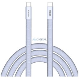 Cable Verbatim Sync & Charge SoftTouch USB-C to USB-C 100W PD3.0 120cm violet 30278