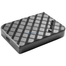 External Disk Verbatim Store n Go Mini Diamond USB-C SSD 2Tb Black 32026