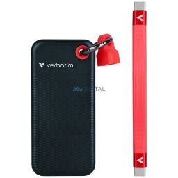 Verbatim 1TB SSD Drive - Keychain with USB 3.2 Gen.2 Cable Black 32192