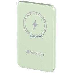 Verbatim Wireless Magnetic Power Bank 'n' Go 15W 5000mAh green 32241