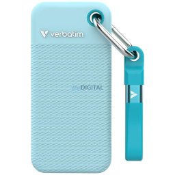 External Drive Verbatim Pocket SSD 1TB USB-C 3.2 gen.2 black-polar blue 32324