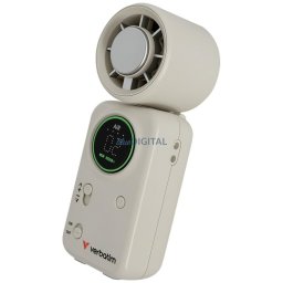 Handheld fan Verbatim Cool 'n' Go Ice Touch Mini white silver 32346