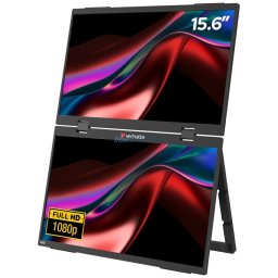 Portable dual monitor Verbatim Essentials 15.6" FHD black 32403