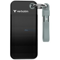 External Drive Verbatim Pocket SSD 256GB USB-C 3.2 gen.2 black-gray 32415