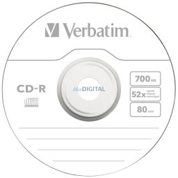 CD-R Verbatim Extra Protection 700MB 52X 100pcs 43411