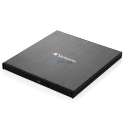 Slimline CD/DVD USB-C + USB-C/USB-C to USB-A 3.2 cable black 43886