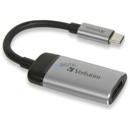 Verbatim Adapter USB-C - HDMI 4Kaluminum 49143