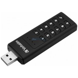 External drive Verbatim Keypad Secure USB-C 3.1 Gen 1 128GB black 49429