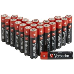 Verbatim Alkaline Battery AA LR6 24pcs 49505
